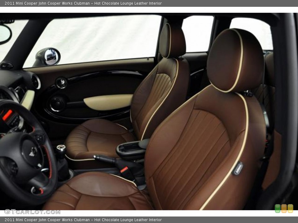 Hot Chocolate Lounge Leather Interior Photo for the 2011 Mini Cooper John Cooper Works Clubman #54948151