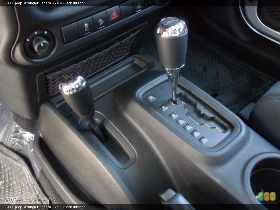 Black Interior Transmission for the 2011 Jeep Wrangler Sahara 4x4 #54949024