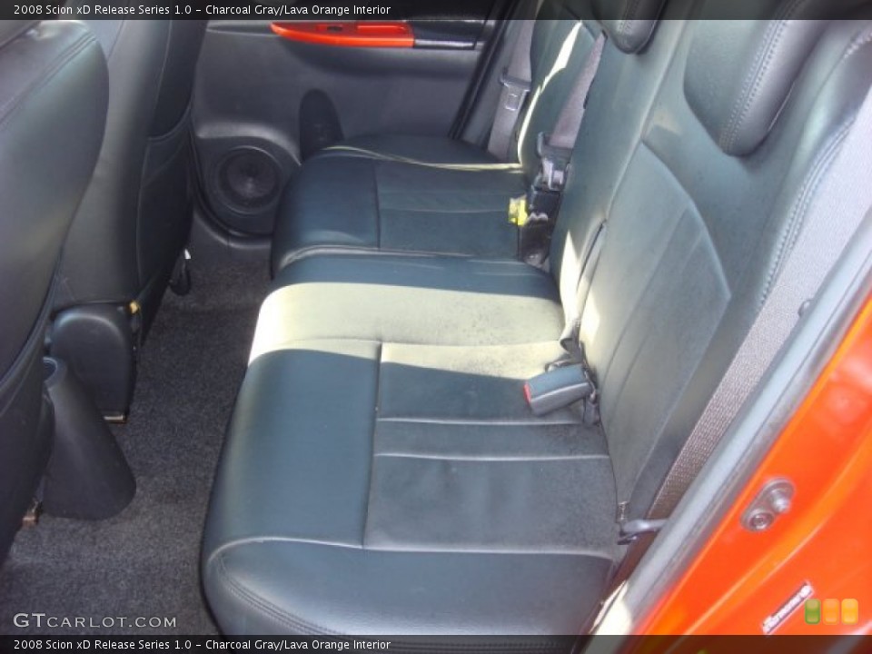 Charcoal Gray/Lava Orange Interior Photo for the 2008 Scion xD Release Series 1.0 #54949501