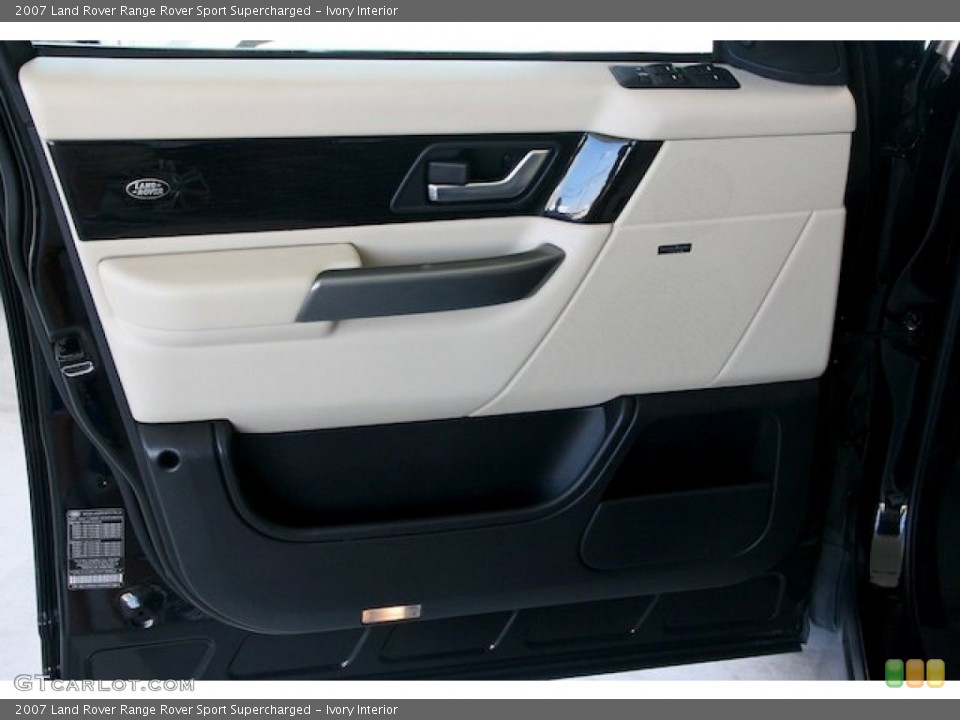 Ivory Interior Door Panel for the 2007 Land Rover Range Rover Sport Supercharged #54950071