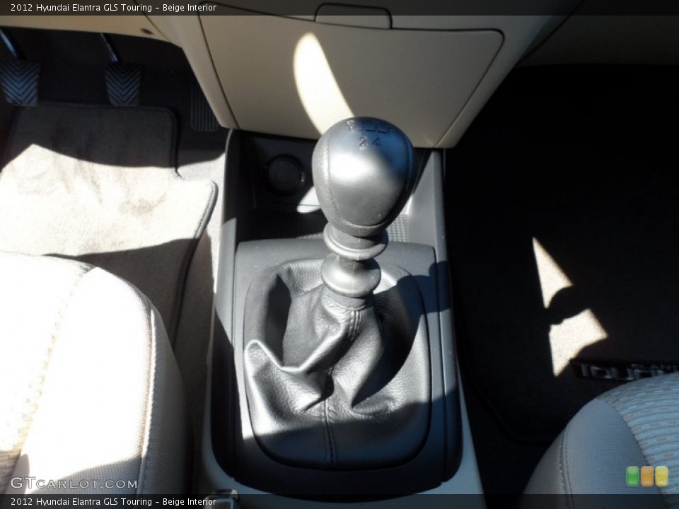 Beige Interior Transmission for the 2012 Hyundai Elantra GLS Touring #54953452