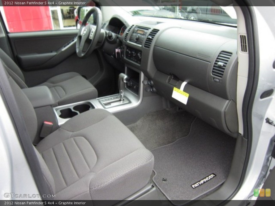 Graphite Interior Photo for the 2012 Nissan Pathfinder S 4x4 #54953902