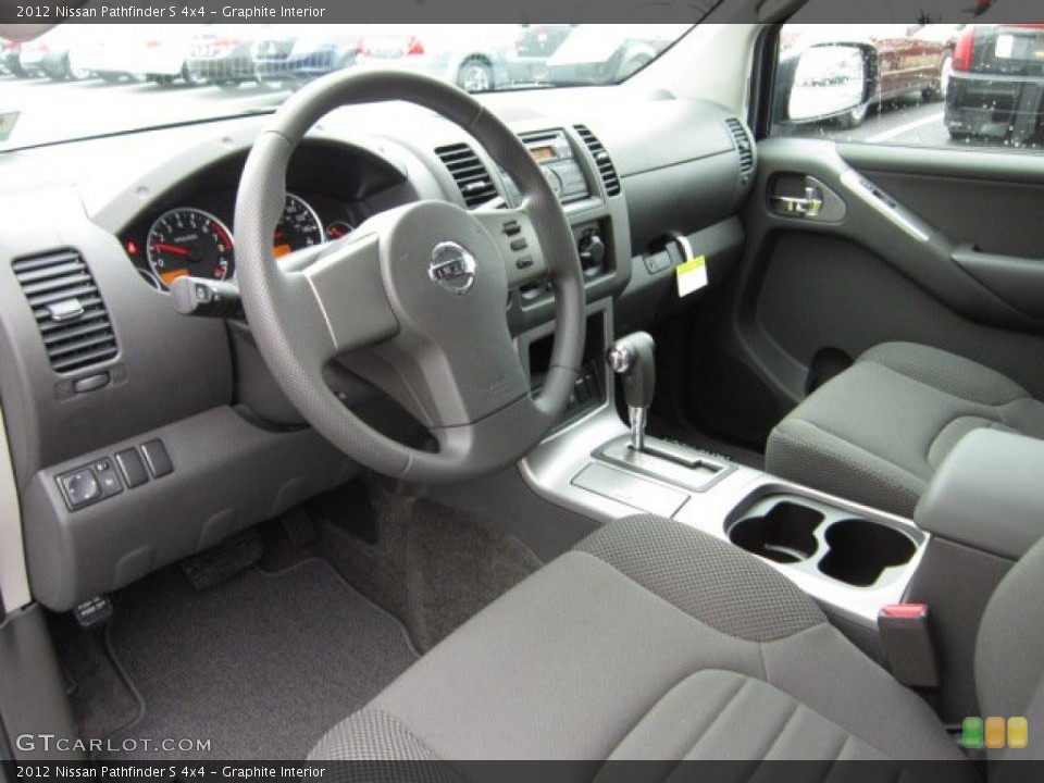 Graphite Interior Photo for the 2012 Nissan Pathfinder S 4x4 #54953956