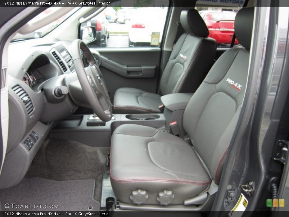 Pro 4X Gray/Steel Interior Photo for the 2012 Nissan Xterra Pro-4X 4x4 #54954484