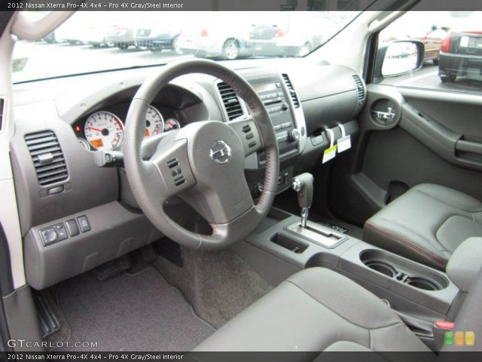 Pro 4X Gray/Steel Interior Dashboard for the 2012 Nissan Xterra Pro-4X 4x4 #54954490