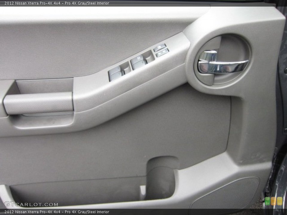 Pro 4X Gray/Steel Interior Door Panel for the 2012 Nissan Xterra Pro-4X 4x4 #54954500
