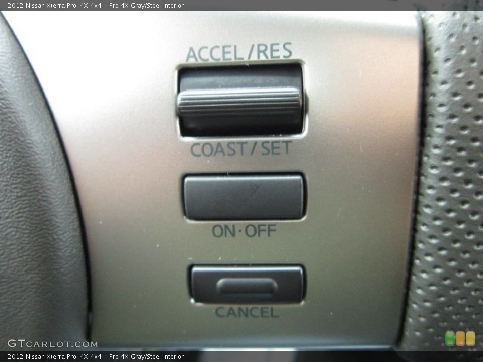 Pro 4X Gray/Steel Interior Controls for the 2012 Nissan Xterra Pro-4X 4x4 #54954508