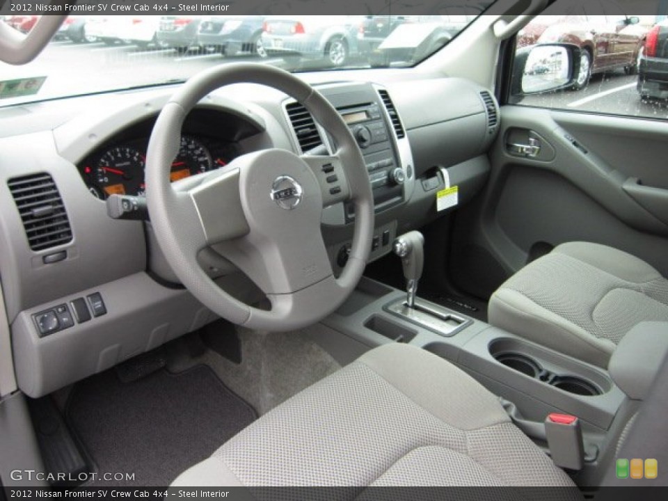 Steel 2012 Nissan Frontier Interiors