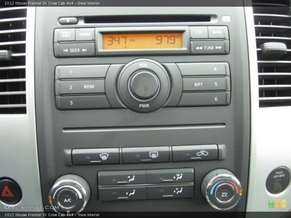 Steel Interior Controls for the 2012 Nissan Frontier SV Crew Cab 4x4 #54954697