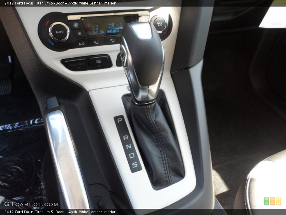 Arctic White Leather Interior Transmission for the 2012 Ford Focus Titanium 5-Door #54954835