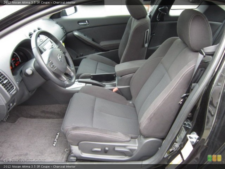 Charcoal Interior Photo for the 2012 Nissan Altima 3.5 SR Coupe #54954841