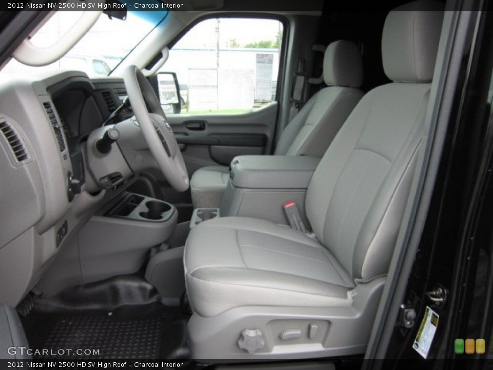Charcoal Interior Photo for the 2012 Nissan NV 2500 HD SV High Roof #54955018