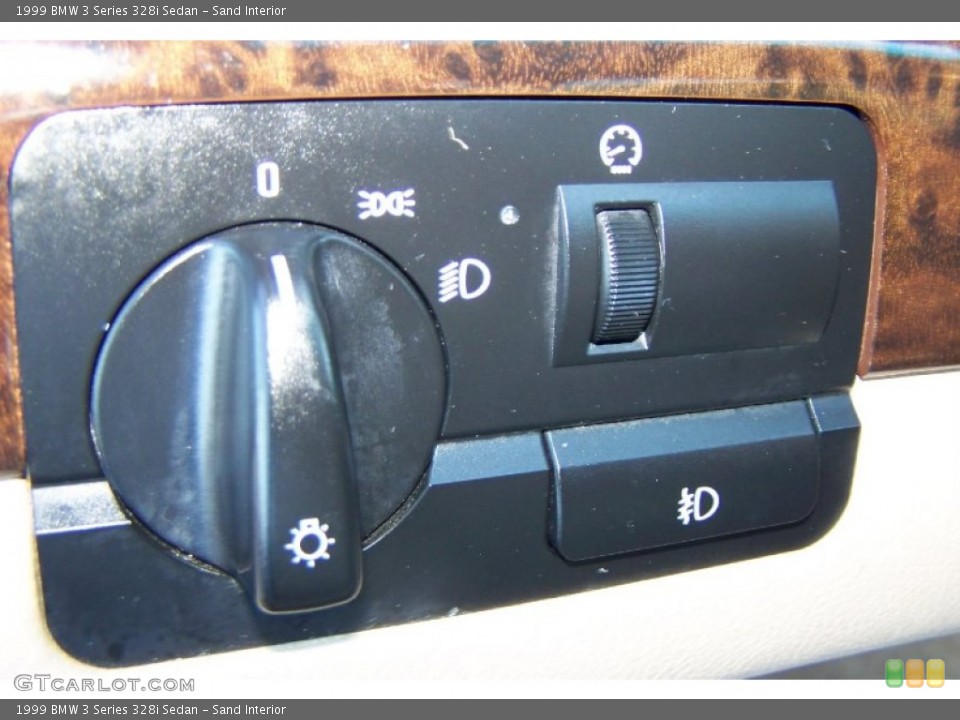 Sand Interior Controls for the 1999 BMW 3 Series 328i Sedan #54955276