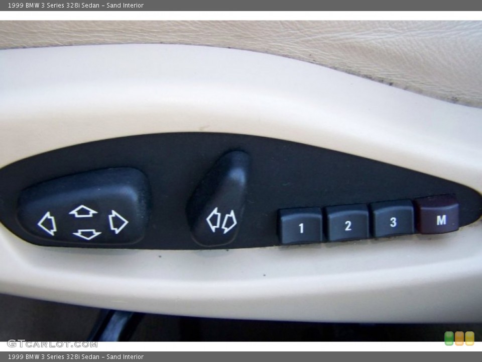 Sand Interior Controls for the 1999 BMW 3 Series 328i Sedan #54955303