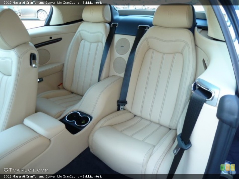 Sabbia Interior Photo for the 2012 Maserati GranTurismo Convertible GranCabrio #54956992
