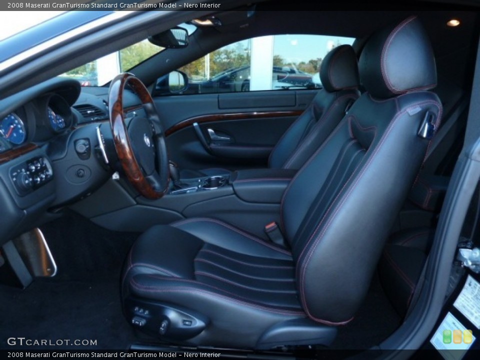 Nero Interior Photo for the 2008 Maserati GranTurismo  #54957115