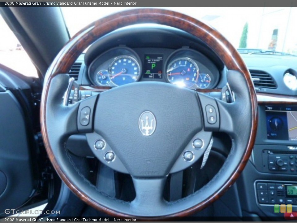 Nero Interior Steering Wheel for the 2008 Maserati GranTurismo  #54957154