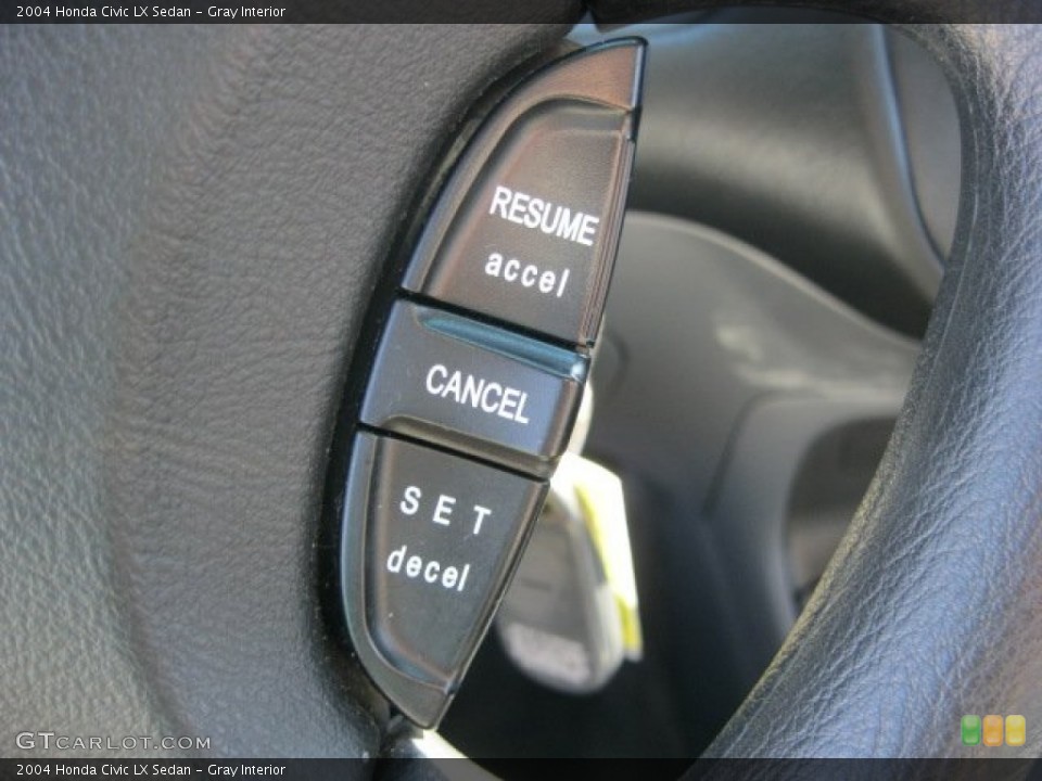 Gray Interior Controls for the 2004 Honda Civic LX Sedan #54957505
