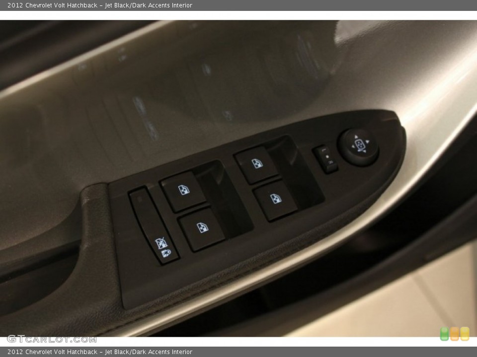 Jet Black/Dark Accents Interior Controls for the 2012 Chevrolet Volt Hatchback #54958453