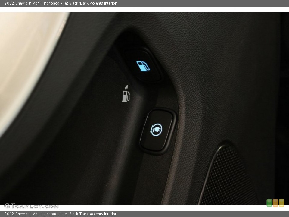 Jet Black/Dark Accents Interior Controls for the 2012 Chevrolet Volt Hatchback #54958465
