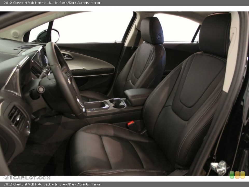 Jet Black/Dark Accents Interior Photo for the 2012 Chevrolet Volt Hatchback #54958477