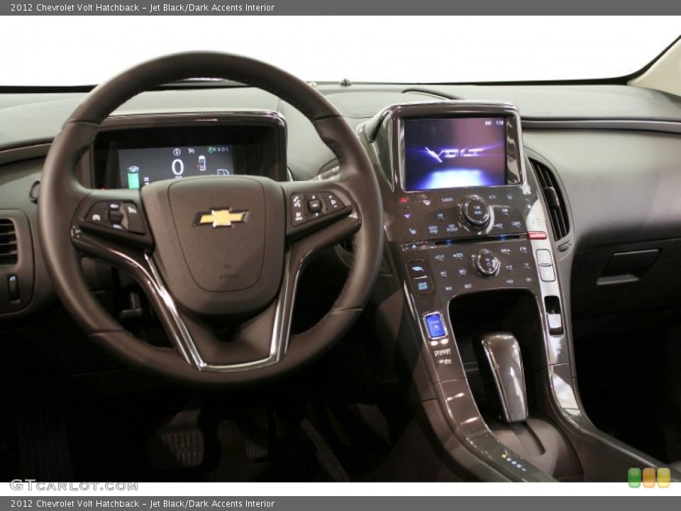 Jet Black/Dark Accents Interior Dashboard for the 2012 Chevrolet Volt Hatchback #54958483