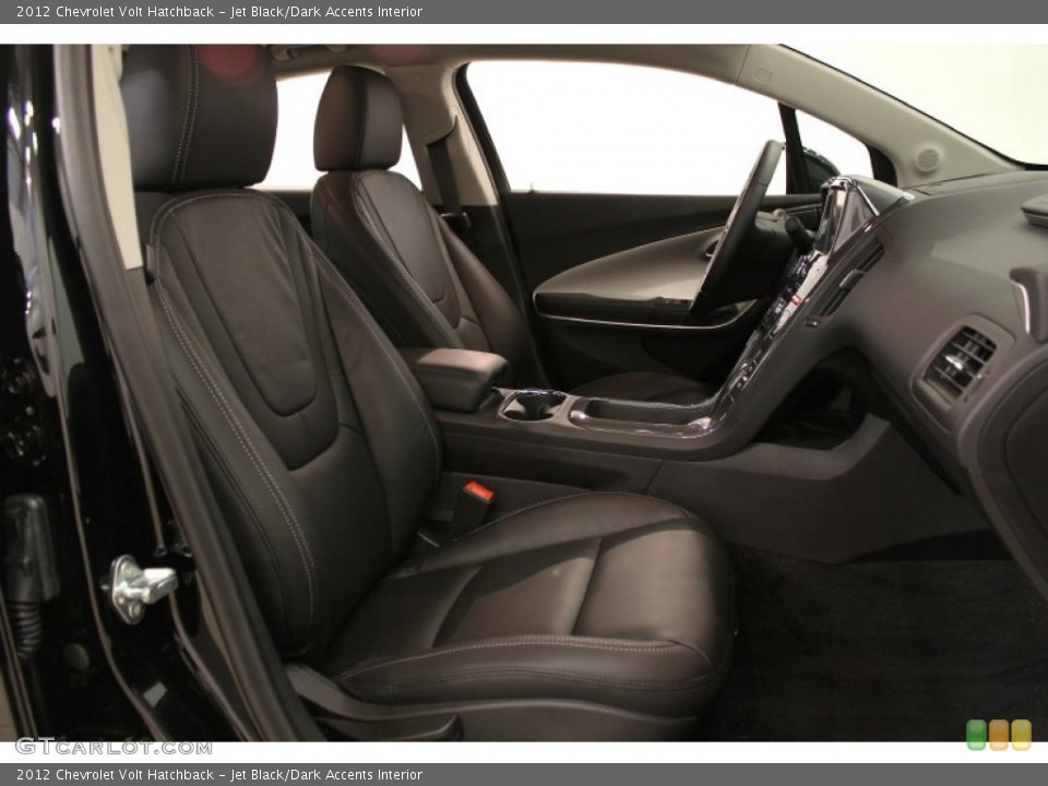 Jet Black/Dark Accents Interior Photo for the 2012 Chevrolet Volt Hatchback #54958665