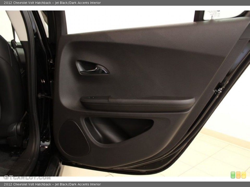 Jet Black/Dark Accents Interior Door Panel for the 2012 Chevrolet Volt Hatchback #54958672
