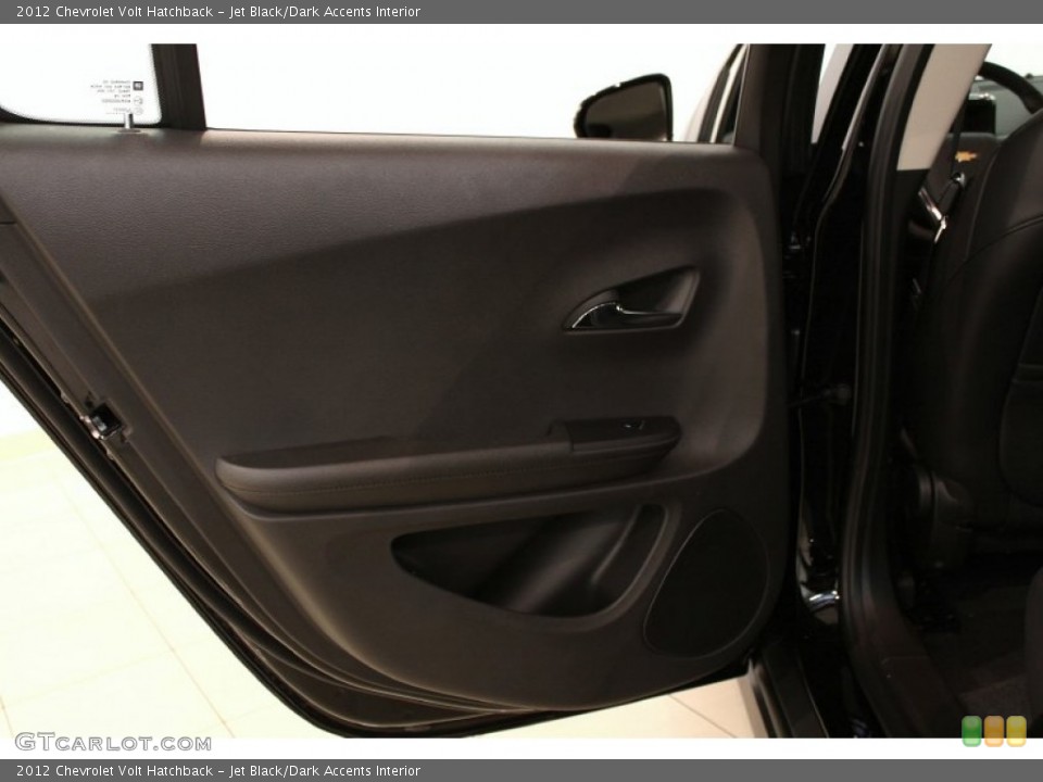 Jet Black/Dark Accents Interior Door Panel for the 2012 Chevrolet Volt Hatchback #54958684