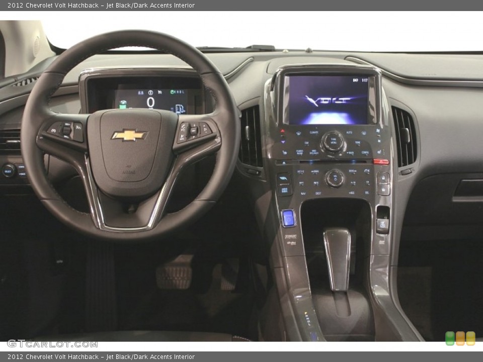 Jet Black/Dark Accents Interior Dashboard for the 2012 Chevrolet Volt Hatchback #54958693