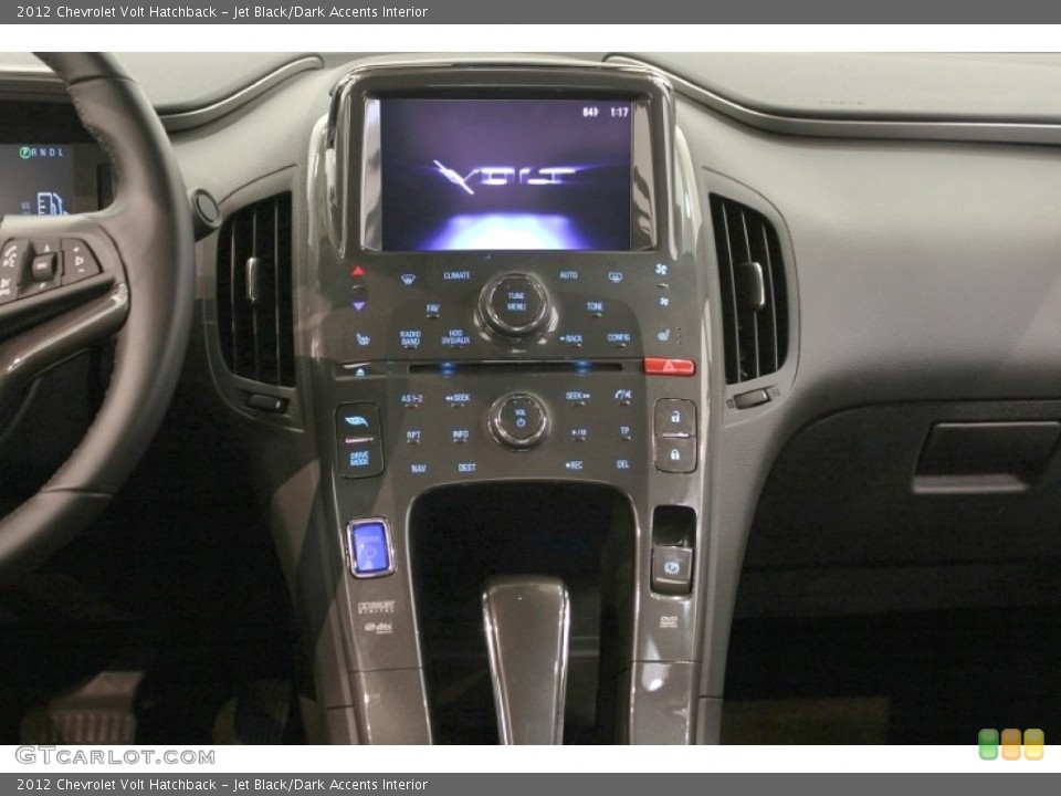 Jet Black/Dark Accents Interior Controls for the 2012 Chevrolet Volt Hatchback #54958699