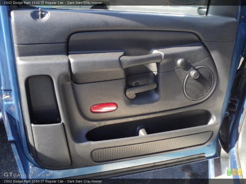 Dark Slate Gray Interior Door Panel for the 2002 Dodge Ram 1500 ST Regular Cab #54959452