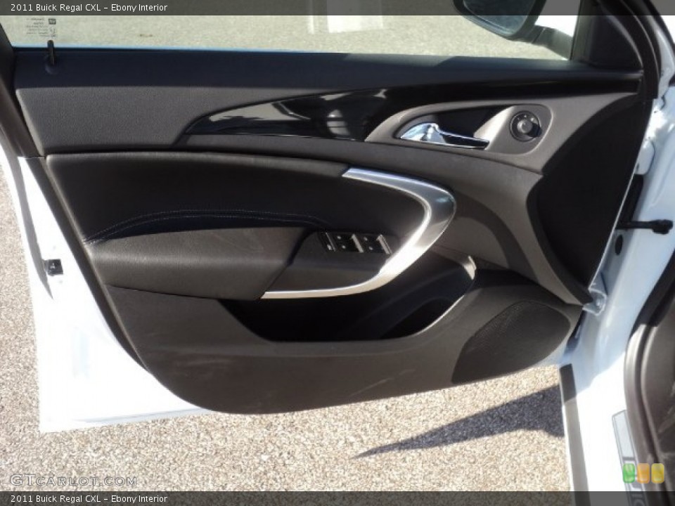 Ebony Interior Door Panel for the 2011 Buick Regal CXL #54959836