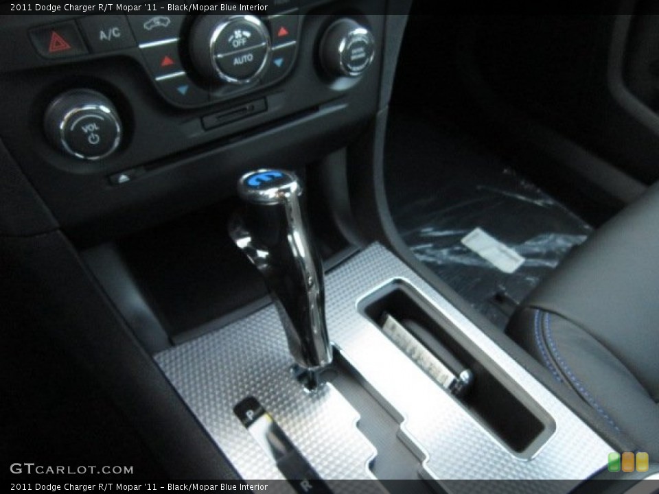 Black/Mopar Blue Interior Transmission for the 2011 Dodge Charger R/T Mopar '11 #54961165