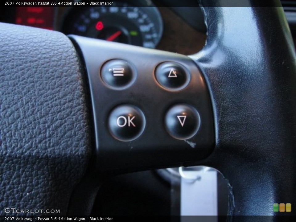 Black Interior Controls for the 2007 Volkswagen Passat 3.6 4Motion Wagon #54961231
