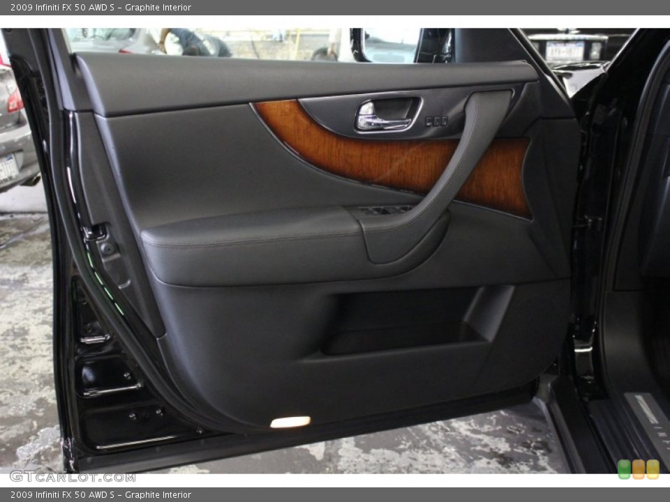 Graphite Interior Door Panel for the 2009 Infiniti FX 50 AWD S #54966850