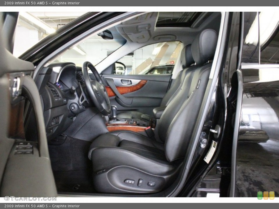 Graphite Interior Photo for the 2009 Infiniti FX 50 AWD S #54966859