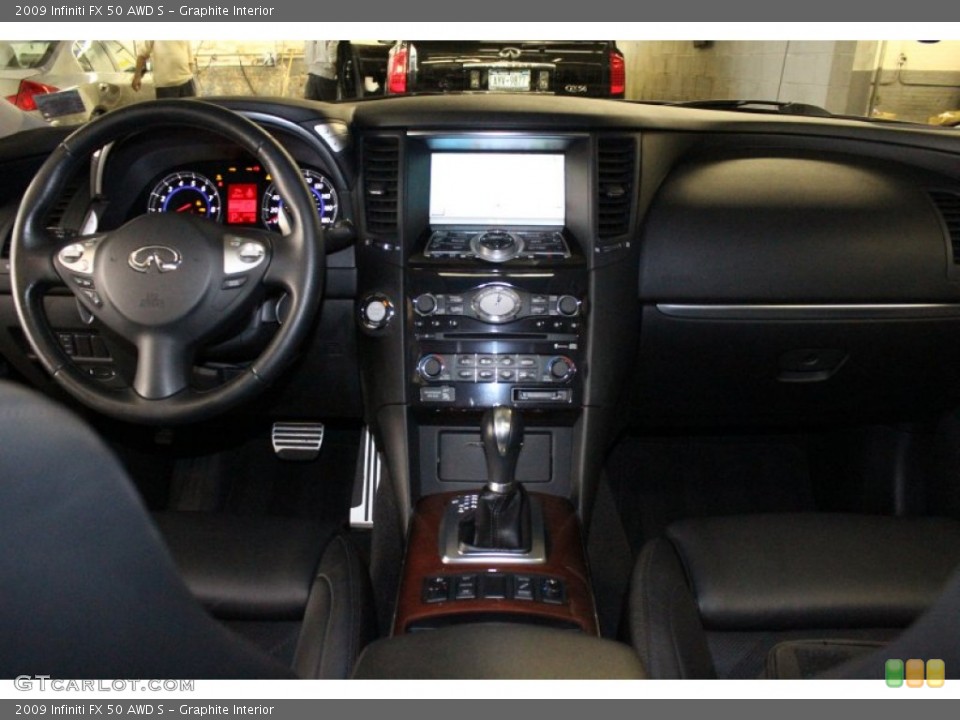 Graphite Interior Dashboard for the 2009 Infiniti FX 50 AWD S #54966879