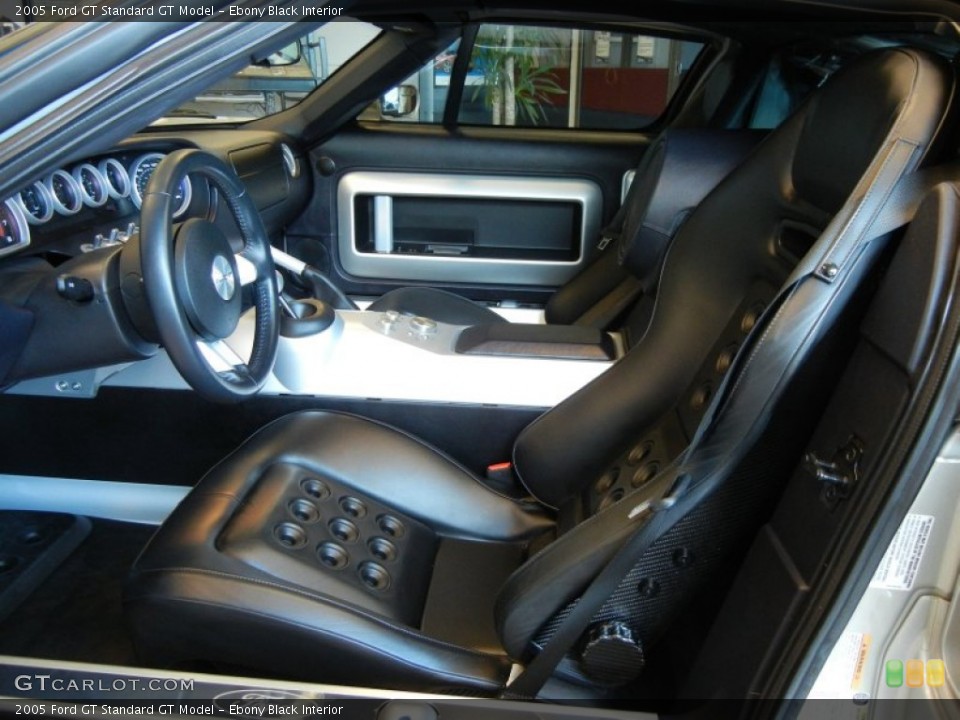 Ebony Black Interior Photo for the 2005 Ford GT  #54970168