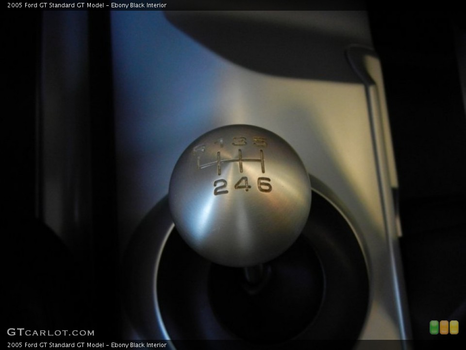 Ebony Black Interior Transmission for the 2005 Ford GT  #54970291