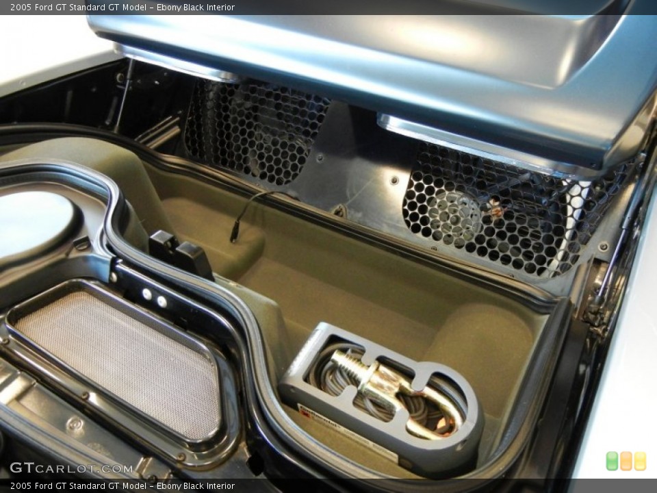 Ebony Black Interior Trunk for the 2005 Ford GT  #54970399