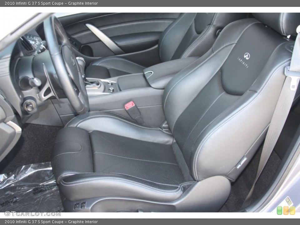 Graphite Interior Photo for the 2010 Infiniti G 37 S Sport Coupe #54976546