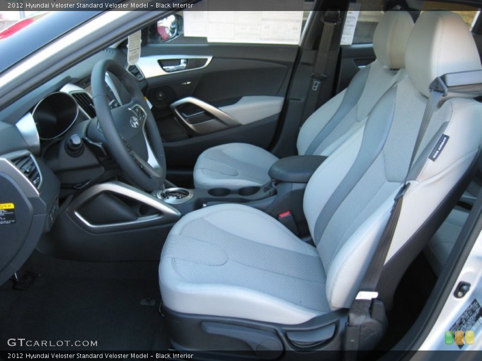 Black Interior Photo for the 2012 Hyundai Veloster  #54979054