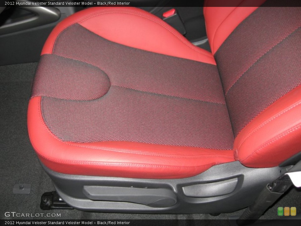Black/Red Interior Photo for the 2012 Hyundai Veloster  #54979288