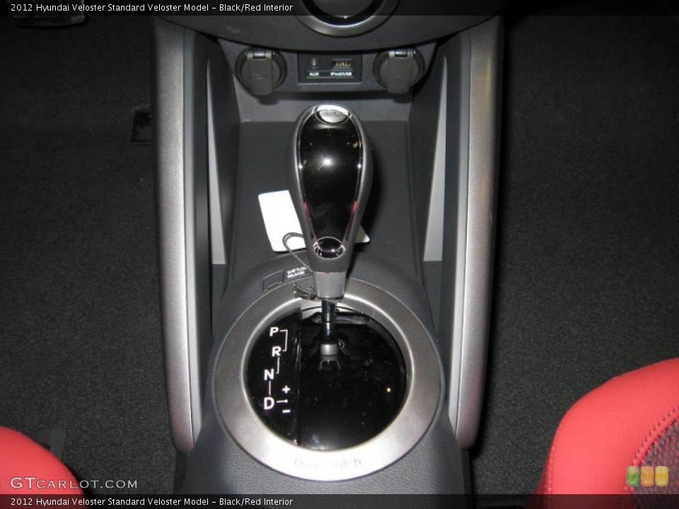 Black/Red Interior Transmission for the 2012 Hyundai Veloster  #54979390