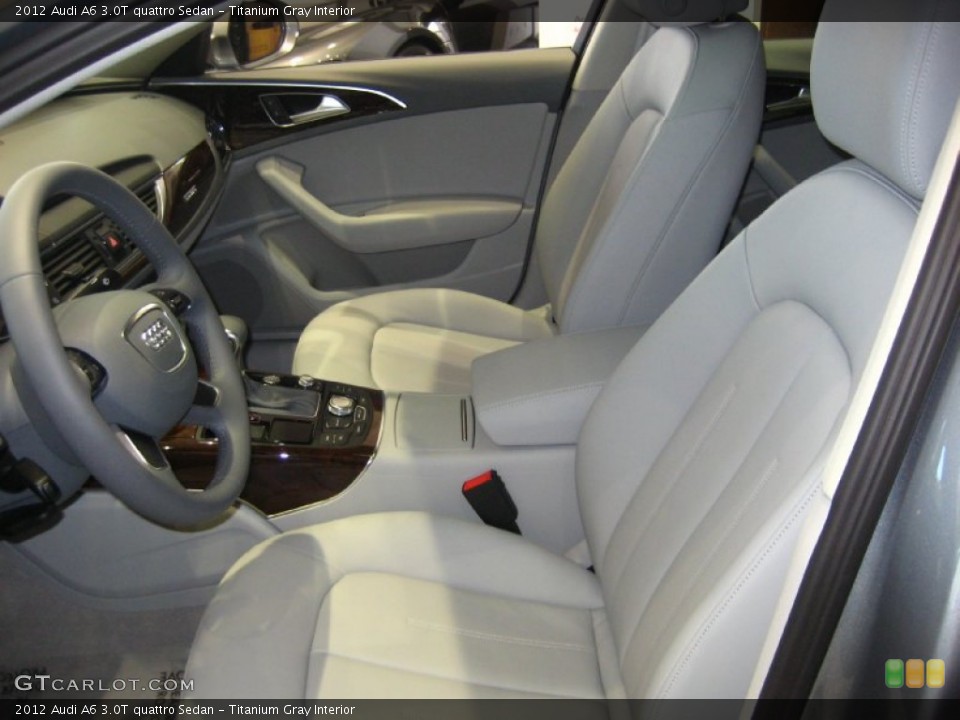 Titanium Gray Interior Photo for the 2012 Audi A6 3.0T quattro Sedan #54980158