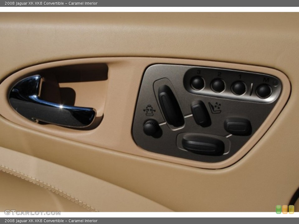 Caramel Interior Controls for the 2008 Jaguar XK XK8 Convertible #54981862