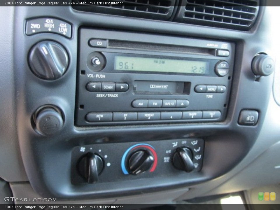 Medium Dark Flint Interior Audio System for the 2004 Ford Ranger Edge Regular Cab 4x4 #54982252