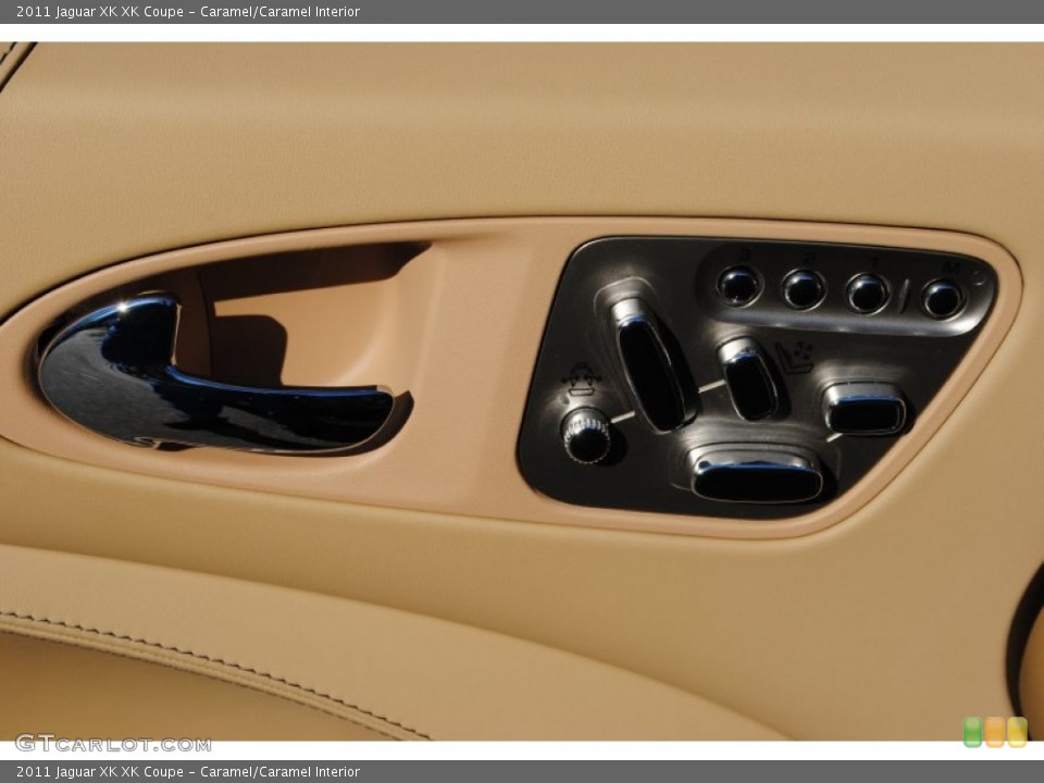 Caramel/Caramel Interior Controls for the 2011 Jaguar XK XK Coupe #54982876