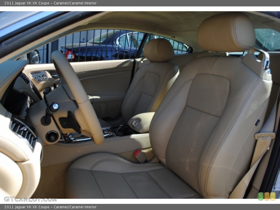 Caramel/Caramel Interior Photo for the 2011 Jaguar XK XK Coupe #54982888